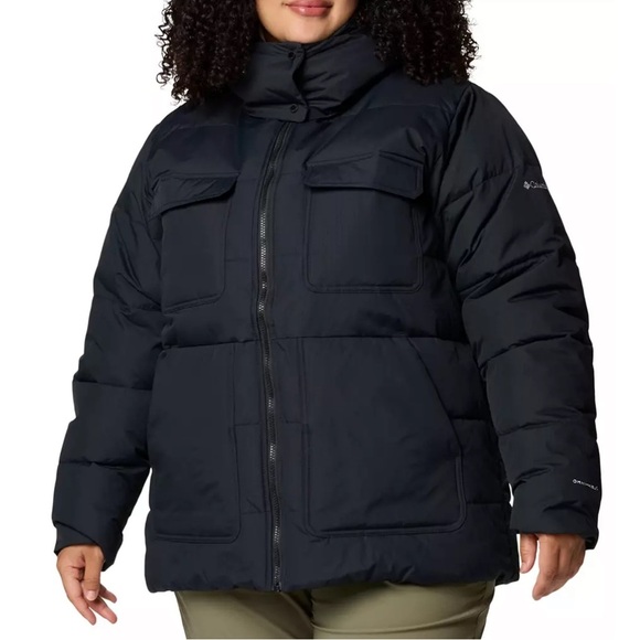 Columbia Women's Black Puffer Jacket XXL NWT - Picture 1 of 8